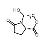 CAS#: 95083-42-4， Methyl 1-(hydroxymethyl)-5-oxo-L-prolinate