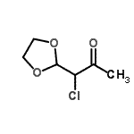 CAS#: 95093-93-9， 1-Chloro-1-(1,3-dioxolan-2-yl)acetone
