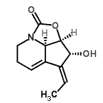 CAS#: 95119-34-9， (2aR,3R,4E,7bR)-4-Ethylidene-3-hydroxy-2a,3,4,6,7,7b-hexahydro-2-oxa-7a-azacyclopenta[cd]inden-1-one