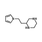 CAS#: 95138-18-4， 2-[2-(1H-Pyrrol-1-yl)ethyl]piperazine