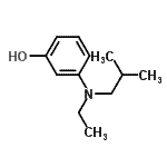 CAS#: 95235-27-1， 3-[Ethyl(isobutyl)amino]phenol