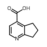 CAS#: 953428-98-3， 6,7-Dihydro-5H-cyclopenta[b]pyridine-4-carboxylic acid