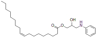 CAS 登录号:95357-96-3, 3-苯基氨基-1,2-丙二醇单油酸酯