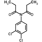 CAS#: 954-24-5， N-(3,4-Dichlorophenyl)-N-propionylpropanamide
