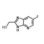 CAS#: 954217-96-0， (6-Fluoro-1H-imidazo[4,5-b]pyridin-2-yl)methanol