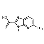 CAS#: 954218-95-2， 5-Methyl-1H-imidazo[4,5-b]pyridine-2-carboxylic acid