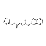 CAS#: 95424-85-4， Benzyl [2-(2-naphthylamino)-2-oxoethyl]carbamate