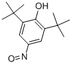 结构式 CAS# 955-03-3, 2,6-二叔丁基-4-亚硝基-苯酚