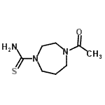CAS 登录号：955399-45-8， 4-乙酰基-1,4-二氮杂环庚-1-硫代甲酰胺