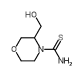 CAS#: 955399-48-1， 3-(Hydroxymethyl)-4-morpholinecarbothioamide