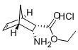 structure of CAS# 95630-74-3, Ethyl 3-Endo-Aminobicyclo[2.2.1]Hept-5-Ene-2-Endo-Carboxylate Hydrochloride;[(1R,4S,5R,6S)-5-Ethoxycarbonyl-6-Bicyclo[2.2.1]Hept-2-Enyl]Ammonium;[(1R,4S,5R,6S)-5-Carbethoxy-6-Bicyclo[2.2.1]Hept-2-Enyl]Ammonium;Zinc04262057