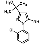 CAS#: 956397-18-5， 1-(2-Chlorophenyl)-3-(2-methyl-2-propanyl)-1H-pyrazol-5-amine