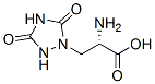 CAS 登录号：95657-13-9， 3-(3,5-二氧代-1,2,4-三唑烷-1-基)丙氨酸
