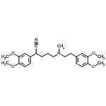 CAS#: 95748-23-5， 2-(3,4-Dimethoxyphenyl)-5-{[2-(3,4-dimethoxyphenyl)ethyl](methyl)amino}pentanenitrile