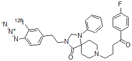 CAS#: 95754-28-2， N-(4-Azido-3-Iodophenethyl)Spiperone