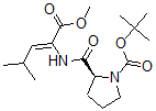 CAS#: 95755-29-6， N-tert-Butyloxycarbonyl-Prolyl-Dehydroleucine Methyl Ester