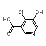 CAS#: 958294-52-5， 4-Chloro-5-hydroxynicotinic acid