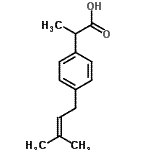 CAS#: 95833-52-6， 2-[4-(3-Methyl-2-buten-1-yl)phenyl]propanoic acid