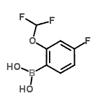 CAS#: 958451-73-5， [2-(Difluoromethoxy)-4-fluorophenyl]boronic acid