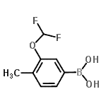 CAS#: 958451-74-6， [3-(Difluoromethoxy)-4-methylphenyl]boronic acid