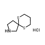 CAS#: 958451-83-7， 6,10-Dithia-2-azaspiro[4.5]decane hydrochloride (1:1)