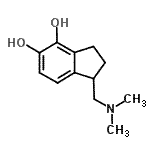 CAS#: 95860-06-3， 1-[(Dimethylamino)methyl]-4,5-indanediol