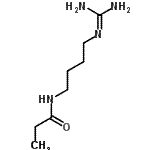 CAS#: 958730-40-0， N-{4-[(Diaminomethylene)amino]butyl}propanamide