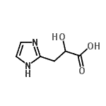 CAS#: 958808-92-9， 2-Hydroxy-3-(1H-imidazol-2-yl)propanoic acid