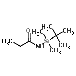 CAS#: 958998-86-2， N-[Dimethyl(2-methyl-2-propanyl)silyl]propanamide