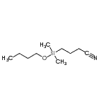 CAS#: 959043-97-1， 4-[Butoxy(dimethyl)silyl]butanenitrile