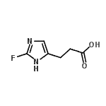 CAS#: 959092-31-0， 3-(2-Fluoro-1H-imidazol-5-yl)propanoic acid