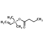 CAS#: 959227-44-2， Dimethyl(vinyl)silyl butyrate