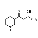 CAS#: 959237-21-9， 3-Methyl-1-(3-piperidinyl)-1-butanone