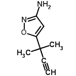 CAS#: 95924-04-2， 5-(2-Methyl-3-butyn-2-yl)-1,2-oxazol-3-amine