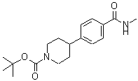 CAS#: 959246-54-9， 2-Methyl-2-propanyl 4-[4-(methylcarbamoyl)phenyl]-1-piperidinecarboxylate