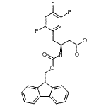 CAS#: 959580-94-0， (3S)-3-{[(9H-Fluoren-9-ylmethoxy)carbonyl]amino}-4-(2,4,5-trifluorophenyl)butanoic acid