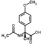 CAS#: 959694-60-1， (2R)-2-Acetamido-2-(4-methoxyphenyl)propanoic acid