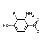 CAS#: 959939-24-3， 3-Amino-2-fluoro-4-nitrophenol