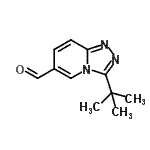 CAS#: 959977-72-1， 3-(2-Methyl-2-propanyl)[1,2,4]triazolo[4,3-a]pyridine-6-carbaldehyde