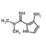 CAS#: 960326-64-1， 4-Amino-N,N-dimethyl-1H-imidazole-5-carboximidamide