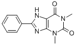 结构式 CAS# 961-45-5, 8-苯基茶碱