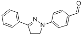 structure of CAS# 961-88-6, 4-(3-Phenyl-4,5-Dihydropyrazol-1-Yl)Benzaldehyde;Zinc03885111
