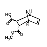 CAS#: 96185-91-0， (1S,2R,3S,4R)-3-(Methoxycarbonyl)bicyclo[2.2.1]hept-5-ene-2-carboxylic acid