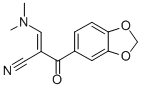 CAS#: 96219-78-2， alpha-[(Dimethylamino)Methylene]-B-Oxo-1,3-Benzodioxole-5-Propanenitrile