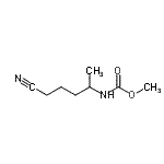 CAS#: 96232-92-7， Methyl (5-cyano-2-pentanyl)carbamate