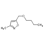CAS#: 96603-78-0， 5-(Butoxymethyl)-3-methyl-1,2-oxazole