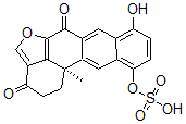 CAS#: 96623-01-7， Halenaquinol Sulfate