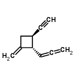 CAS#: 96660-59-2， (1R,2S)-1-Ethynyl-3-methylene-2-propadienylcyclobutane
