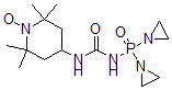 CAS#: 96662-64-5， N,N,N',N'-Bis(1,2-Ethanediyl)-N''-(1-Oxyl-2,2,6,6-Tetramethyl-4-Piperidinylaminocarbonyl)Phosphoric Triamide