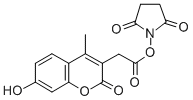 CAS#: 96735-88-5， 4-Methylumbelliferone-3-Acetic Acid N-Succinimidyl Ester